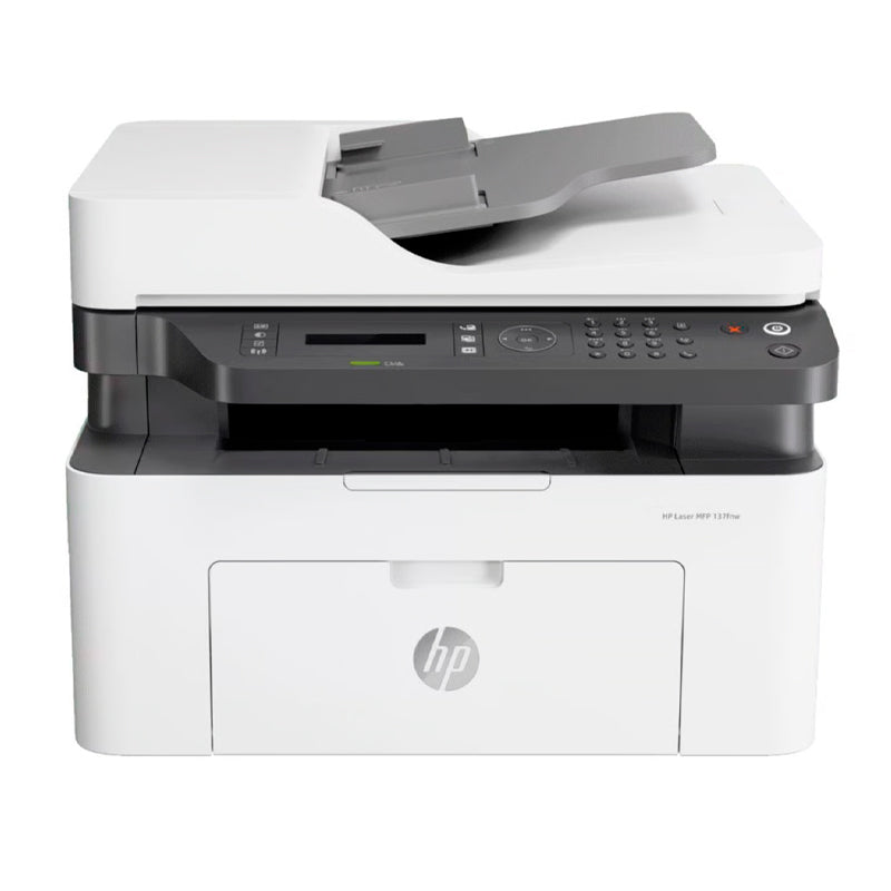 HP Láser MFP137FNW multifuncional monocromática | Imprime | Escanea | Copia | Wi-Fi | USB