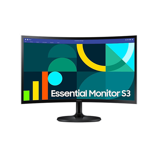Samsung LS24D360GALXPE | 24" FHD (1920x1080) | VA Curvo | HDMI x1/VGA x1/Auriculares x1