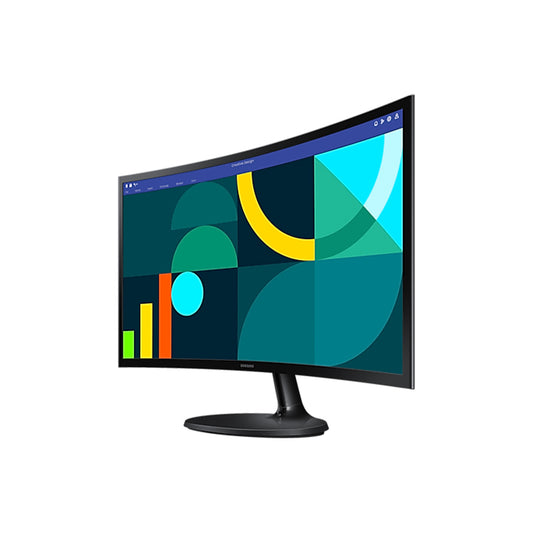 Samsung LS24D360GALXPE | 24" FHD (1920x1080) | VA Curvo | HDMI x1/VGA x1/Auriculares x1