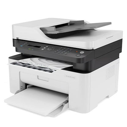HP Láser MFP137FNW multifuncional monocromática | Imprime | Escanea | Copia | Wi-Fi | USB