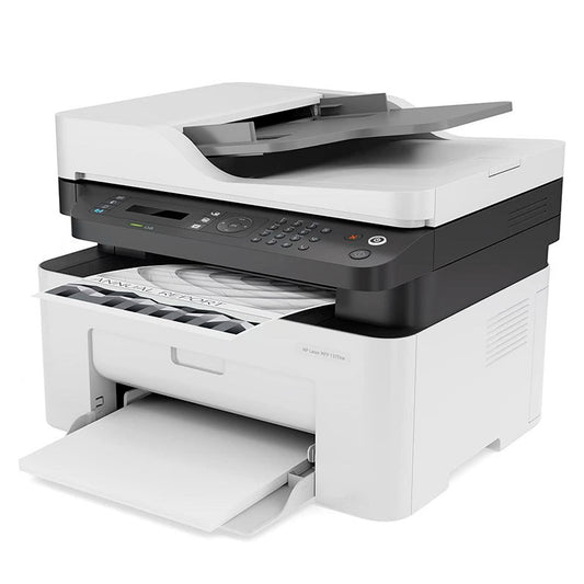 HP Láser MFP137FNW multifuncional monocromática | Imprime | Escanea | Copia | Wi-Fi | USB
